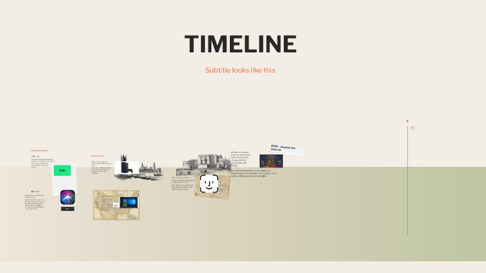 evolution timeline by Josiah Johnson on Prezi