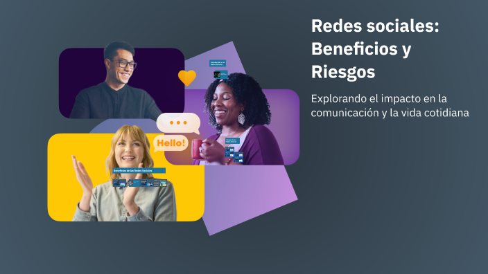 Redes sociales: Beneficios y Riesgos by davinia yance on Prezi