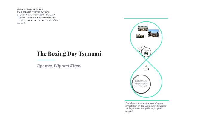 The Boxing Day Tsunami By Anya Bowdler On Prezi