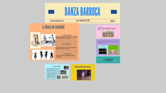 DANZA BARROCA by G Reyes on Prezi
