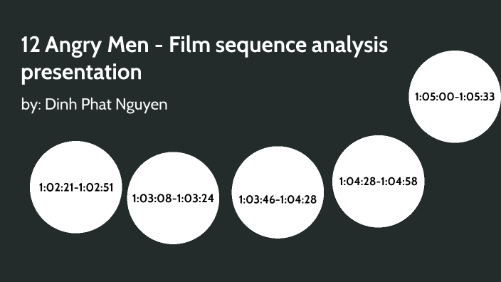 12 Angry Men - Film sequence analysis presentation by Dinh Phat Nguyen ...