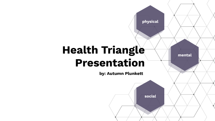 Health Triangle by Autumn Plunkett on Prezi