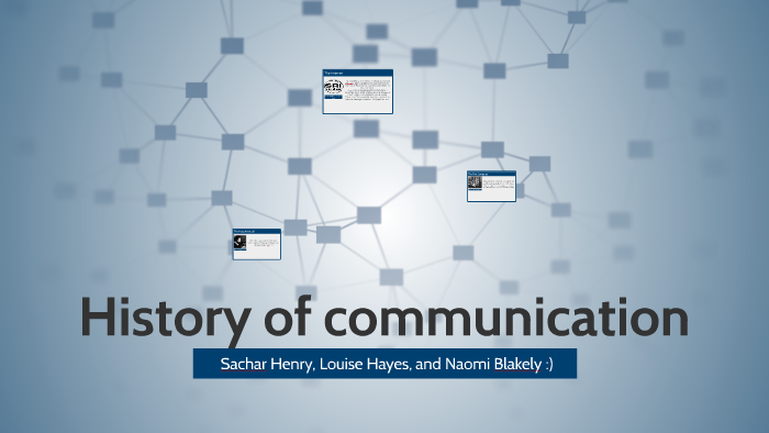History of communication by Digital Pathways on Prezi