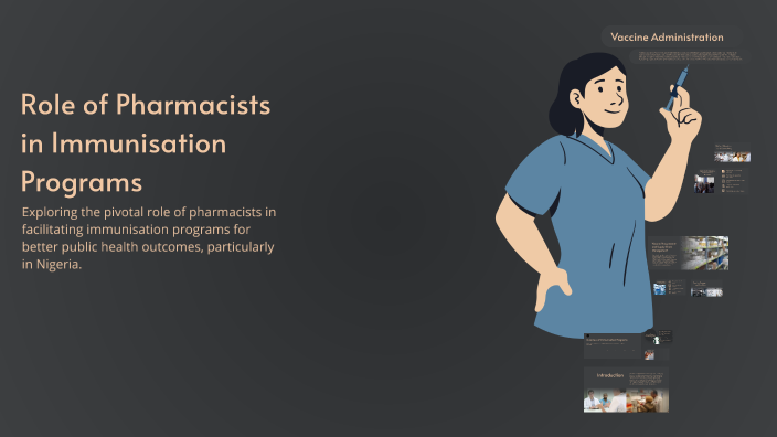 Role of Pharmacists in Immunisation Programs by Tonigbega Ajibowo on Prezi