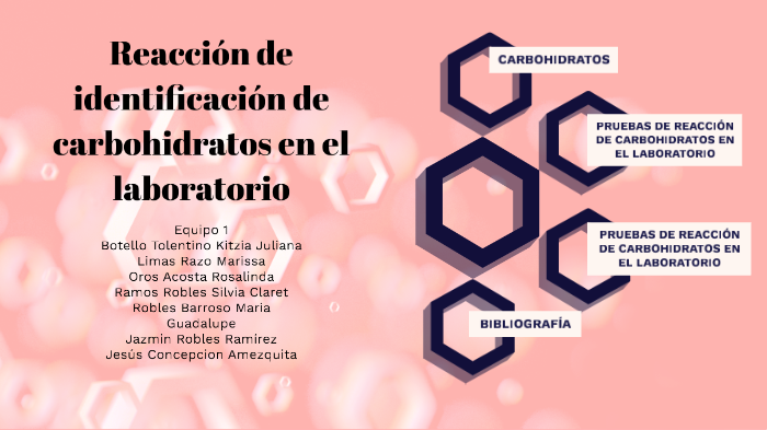Reacción de identificación de carbohidratos en laboratorio by Guadalupe