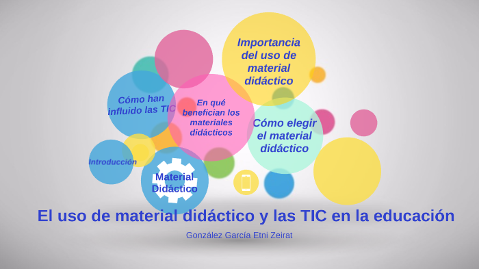 El uso de material didáctico y las TIC en la educación by Etni G on Prezi
