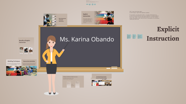 Explicit Instruction by Karina Ramirez on Prezi