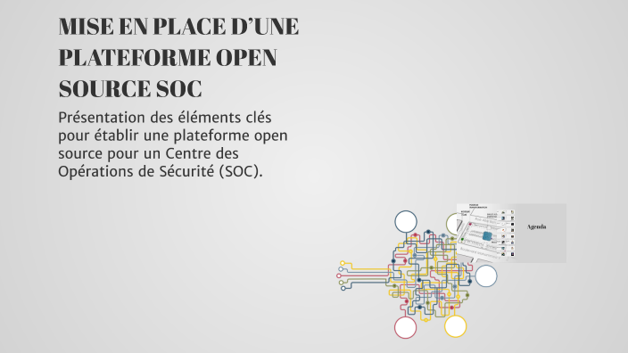 MISE EN PLACE D’UNE PLATEFORME OPEN SOURCE SOC by faisal alioua on Prezi
