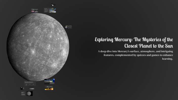 Exploring Mercury: The Mysteries of the Closest Planet to the Sun by ...