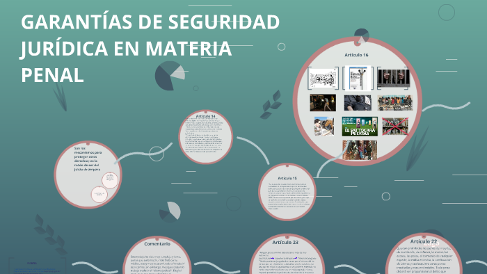 Seguridad Jurídica Para Los Procesados En Materia Penal