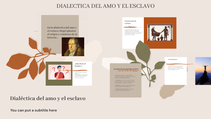 Dialéctica del amo y el esclavo by Moisés Guardado on Prezi
