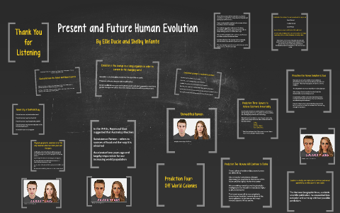 human evolution timeline future