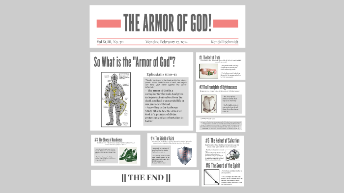 THE ARMOR OF GOD! by Kendall Schmidt on Prezi