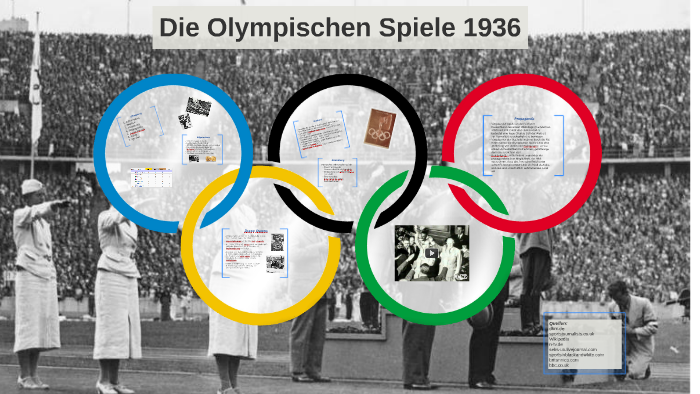 Die Olympischen Spiele 1936 by Deborah Denise on Prezi
