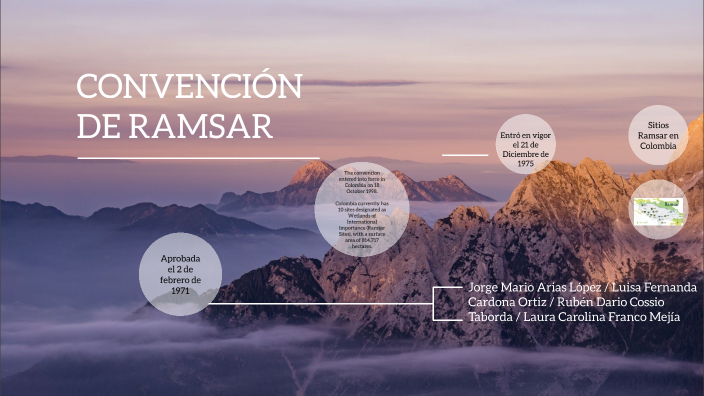 Convención de RAMSAR by Laura Carolina Franco Mejia on Prezi
