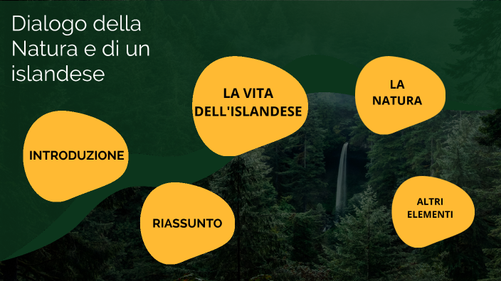 Il Dialogo Della Natura E Di Un Islandese: Riassunto dialogo della natura e di un islandese by sofia splendore on Prezi