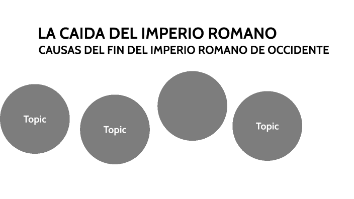 LA CAIDA DEL IMPERIO ROMANO by Lauro Zhimnay on Prezi