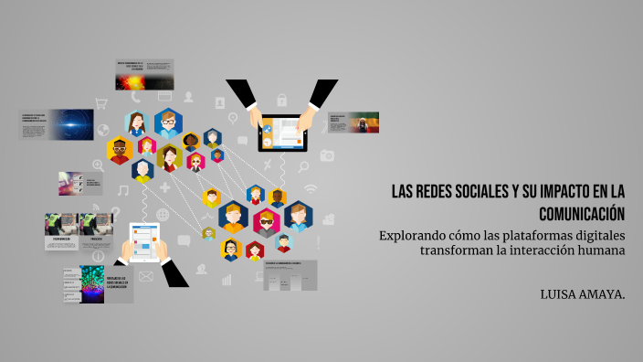 Las Redes Sociales y su Impacto en la Comunicación by Luisa Hormaza on ...