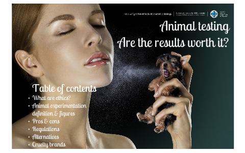 Ethics presentation - Animal testing by Arnaud CHARREAU
