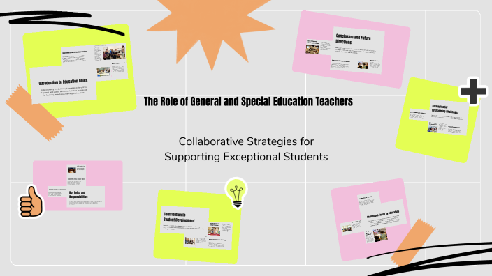 The Role of General and Special Education Teachers by Joanice George on ...