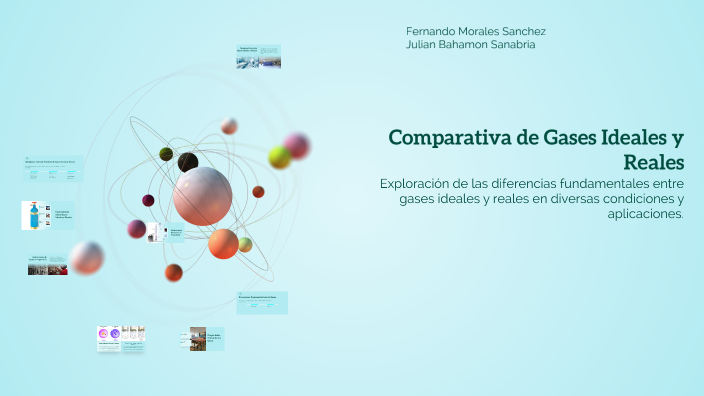 Comparativa de Gases Ideales y Reales by fernando morales on Prezi