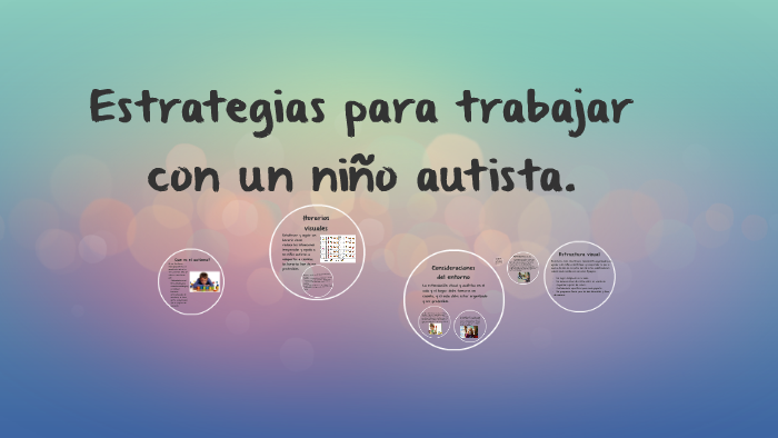 Estrategias Para Trabajar Con Un Niño Autista By Priscila Pinto On Prezi 