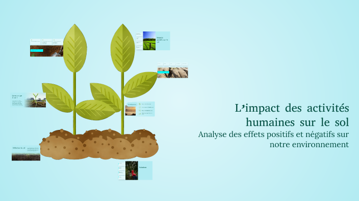 L’impact des activités humaines sur le sol by nisrine el atrassi on Prezi