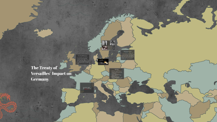 what did the treaty of versailles impact germany