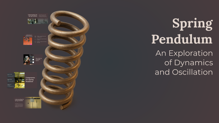 Spring Pendulum by Konrad Szczepański on Prezi