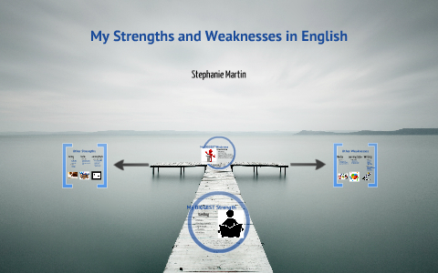 My Strengths and Weaknesses in English by Steph Martin on Prezi