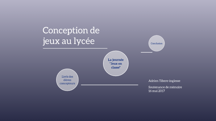 Soutenance mémoire ESPE by adrien tibere on Prezi