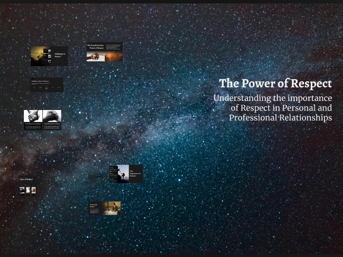 The Power of Respect by Xavier Parker on Prezi