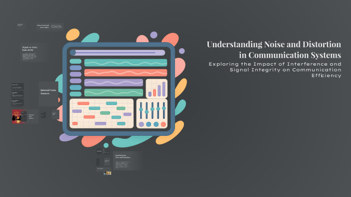 Understanding Noise and Distortion in Communication Systems by Jerby ...