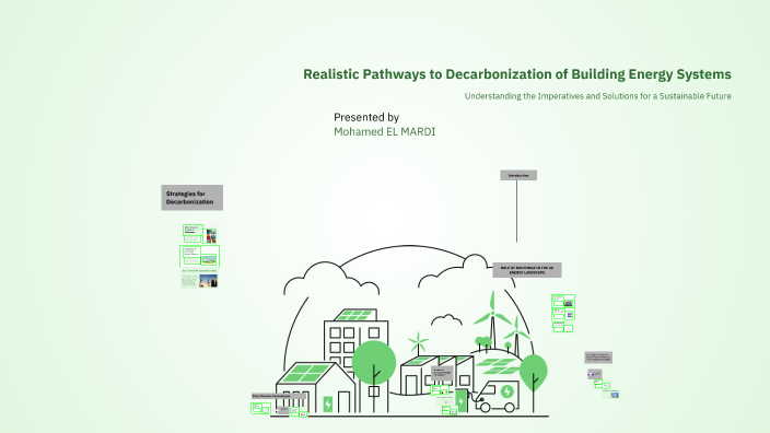 Realistic Pathways to Decarbonization of Building Energy Systems by ...