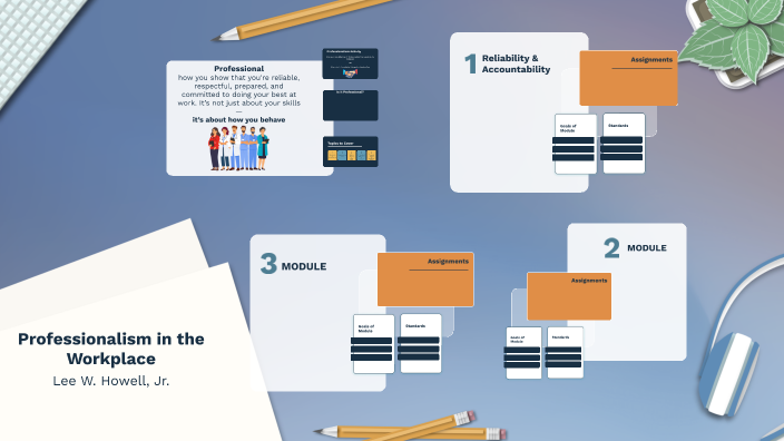 Professionalism in the Workplace by Lee Howell on Prezi