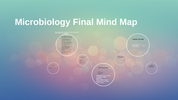 History Of Microbiology Concept Map