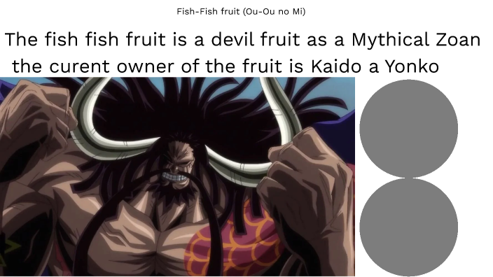 Secret Behind Kaido's Devil Fruit (Uo Uo No Mi / Fish Fish Fruit