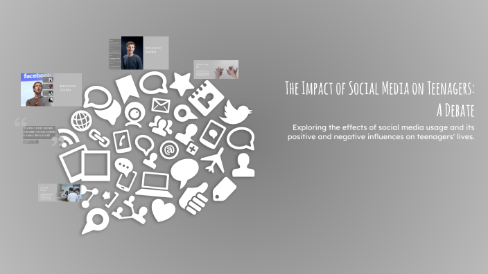 The Impact of Social Media on Teenagers: A Debate by Réka Kiss on Prezi