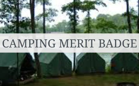 Camping Merit Badge By Aaron Loosli