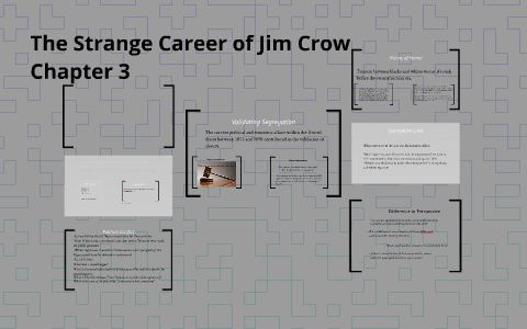 The Strange Career of Jim Crow by on Prezi