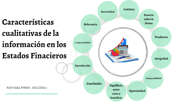 CARACTERISTICAS CUALITATIVAS DE LOS ESTADOS FINANCIEROS by INNOVA