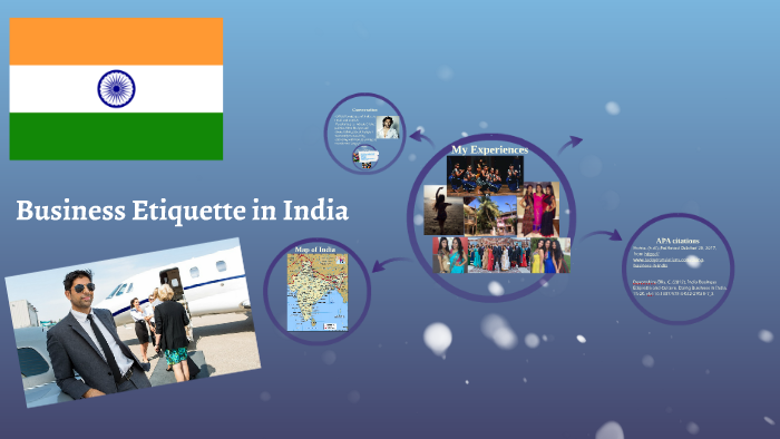 business etiquette in india presentation