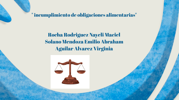 incumplimiento de obligaciones alimentarias by Virginia Aguilar on Prezi