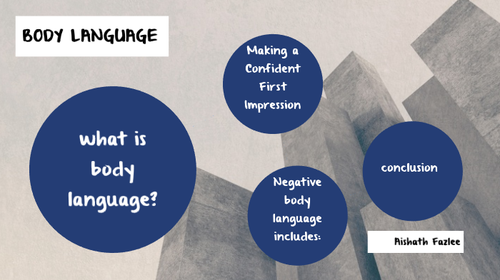 body language by aishath fazlee on Prezi