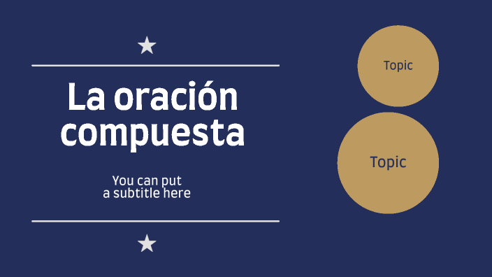 La oración compuesta by Abel Sánchez on Prezi