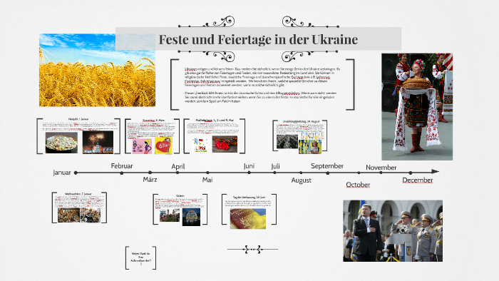 Feste und Feiertage in der Ukraine by Vladislav Shedenko on Prezi