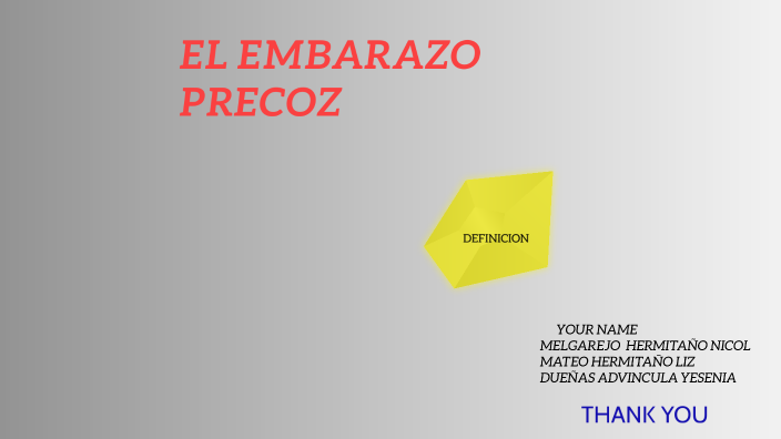 EL EMBARAZO ADOLECENTE by nicol melany melgarejo hermitaño on Prezi