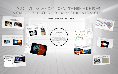 10 Activities We Can Do With Fire Ice Poem By Madihah Idris