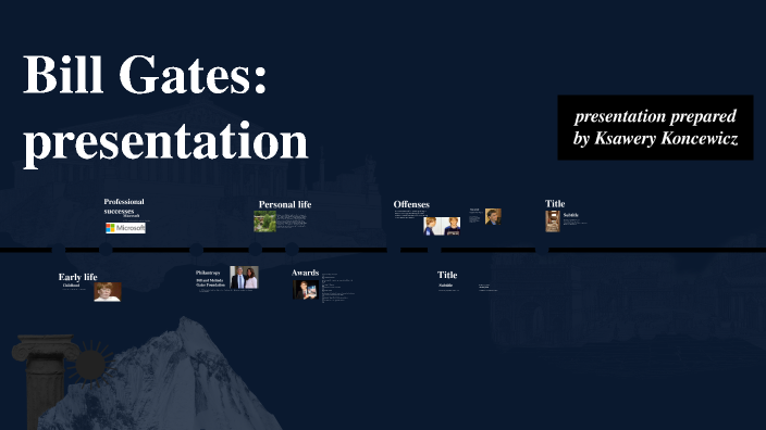 Bill Gates: Życiorys by ksawery koncewicz on Prezi
