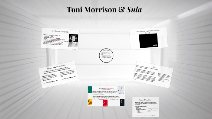 toni morrison on sula toni morrison on sula